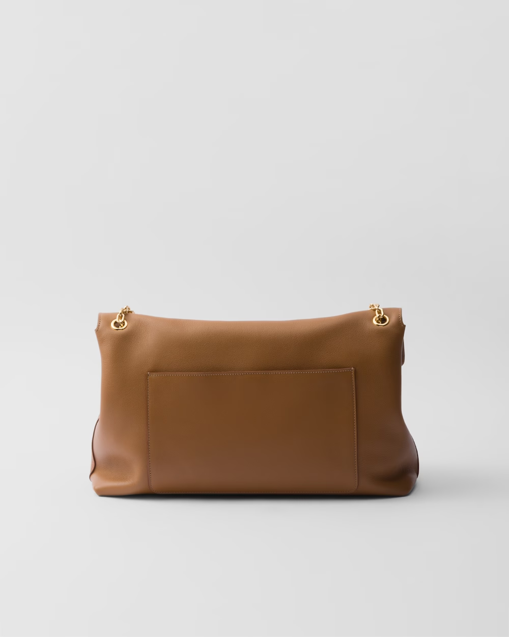 Large leather shoulder bag